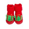Newborn Baby Boys Girls Christmas Floor Socks Anti-Slip Baby Step Socks