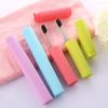 New Travel Portable Toothpaste Cylinder Case Storage Box Toothbrush Holder Plastic