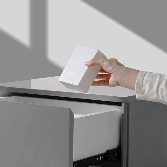 Кейс для хранения Многофункциональный откидной крышкой HIPS Пластиковый ящик для сортировки широкого применения для дома