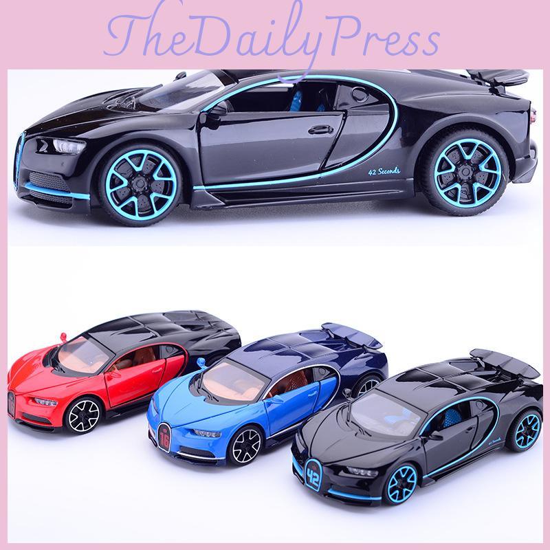 Exquisite Collections 132 Bugatti Gt Alloy Diecast Car Model With Sound And Light Features