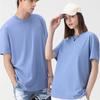 Pure Cotton T Shirts Women Men Solid Color Round Neck Short Sleeve Tee Casual Combed Cotton Unisex T-shirt
