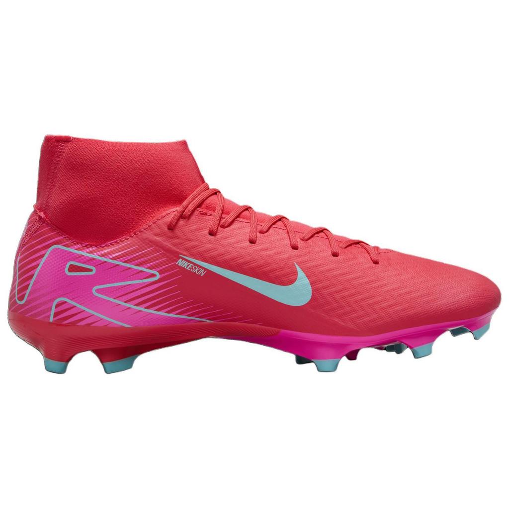 Nike Zoom Mercurial Superfly 10 Academy MG Mad Energy Pack Men Sneakers Red Ember-Glow Aurora-Green FQ1456-800