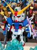   Genuine Qmsv Mini Series Strike  Destiny Gd Zaku Robot Figure Boy Collector Festival Toys Gifts