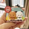 Официальный Оригинальный Магнит на Холодильник Panda Bubu And Yier Игрушки, Милый Мультяшный Модель Bubu And Dudu Сюрприз Подарок