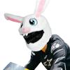 Motorcycle Helmet Cover Funny Cartoon Plush Full Face Covers Rabbit / Goat Motorbike Helmet Headgear For Moto Headgear Accessory
