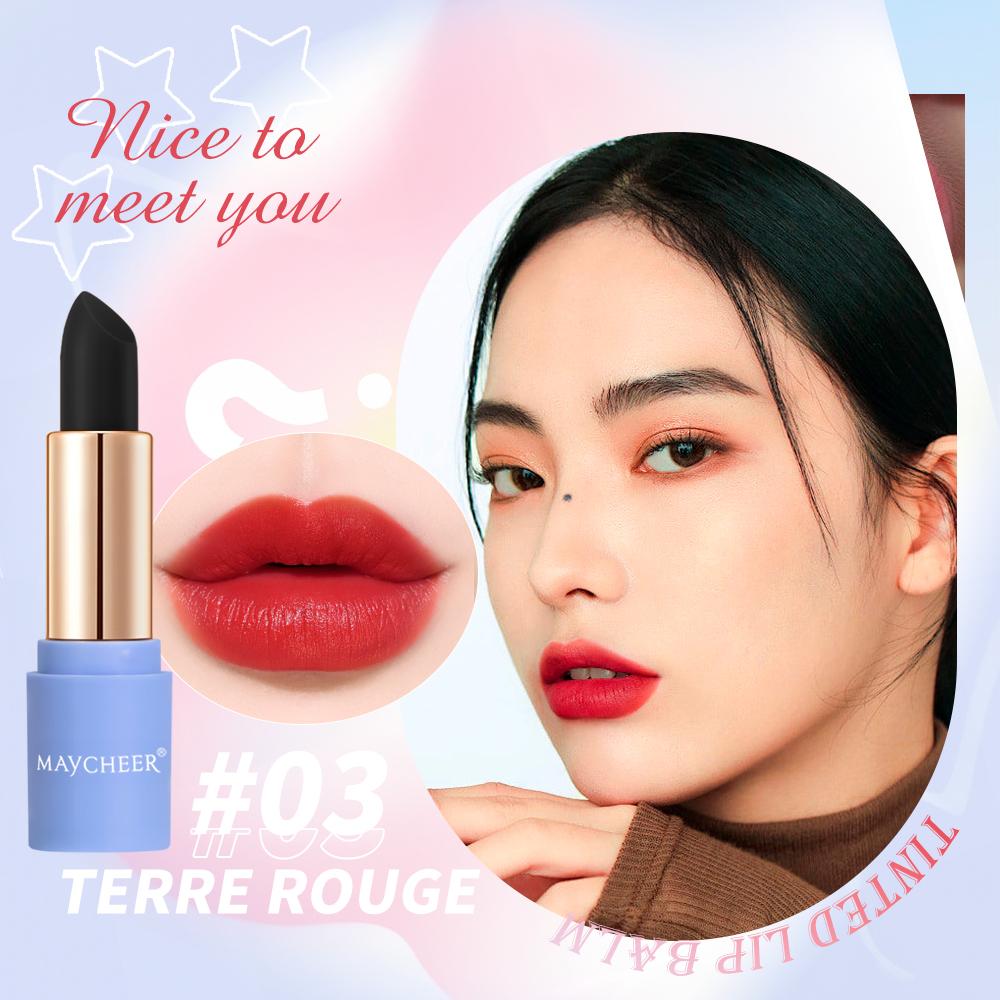 MAYCHEER Tinted Lip Balm - водостойкий, высокопигментированный, увлажняющий, долговечный, корректирующий пигментацию карандаш