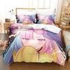 Новый комплект постельного белья Kawaii Iono Single Twin Full Queen King Size Bed Set Adult Kid Bedroom Duvetcover Sets Anime Parure de lit Bed
