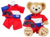 Мягкий костюм Build a Bear Набор сноубордистов Duffy Dress Up Одежда Disney Build a Bear USA Сноубордический костюм