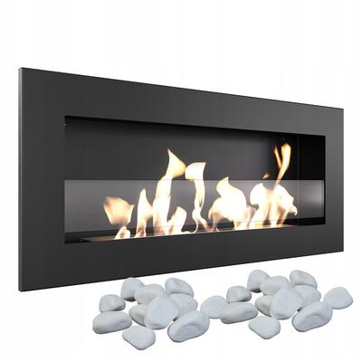 Настенный камин на биоэтаноле DELTA2 SLIM TÜV с комплектом остекления