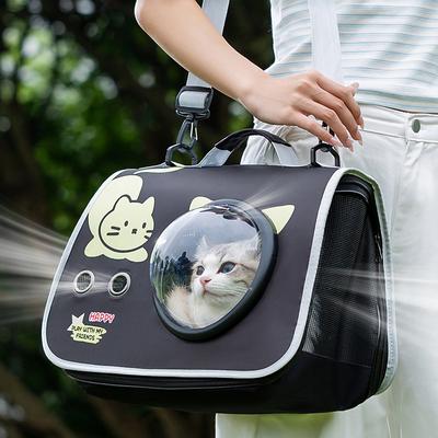 Рюкзаки для переноски кошек, сумки для переноски домашних животных для маленьких собак, прозрачные окна, дышащие переноски для собак и кошек для путешествий на открытом воздухе