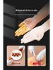 Thickened Nitrile Gloves - Disposable, Food Grade, Durable Protection for Kitchen, Housework & Vegetable Cutting (Women's)