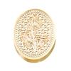 Emboss Sealing Wax Stamp Head Brass Sealing Stamp Wax Seal Stamp Head Replacement for Envelope Sealing or Greeting Cards