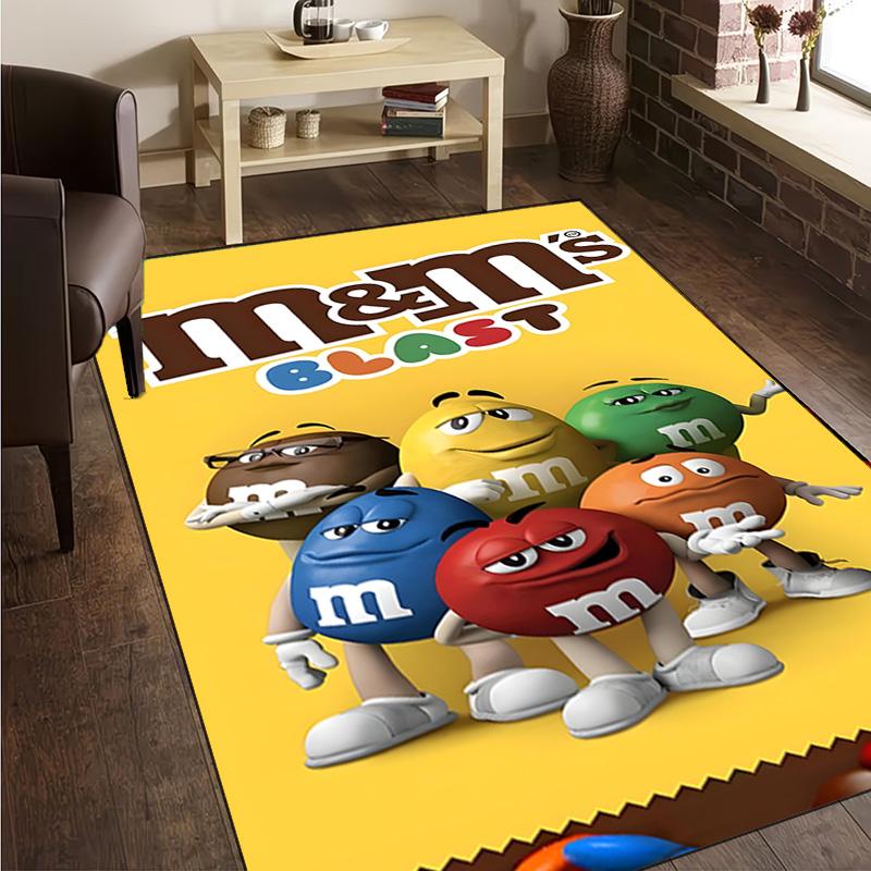 1PC M Chocolate chips Carpet Floor mat, Anti-slip mat Chair rug For livingroom,Bedroom, doormat home decor Gift Christmas Gifts