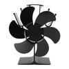 Heat Powered Fireplace Fan Non Electric Self Starting Stove Fan High Temperature Resistant Energy