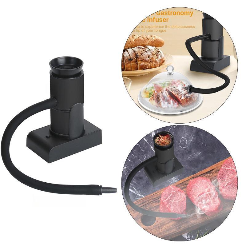 Portable Food Smoker Box Machine Handheld BBQ Meat Foodie Smoke Infuser Professional Cold Smoke System