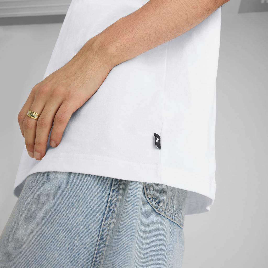 Puma GRAPHICS MARATHON Футболка Унисекс Белая 629413-02