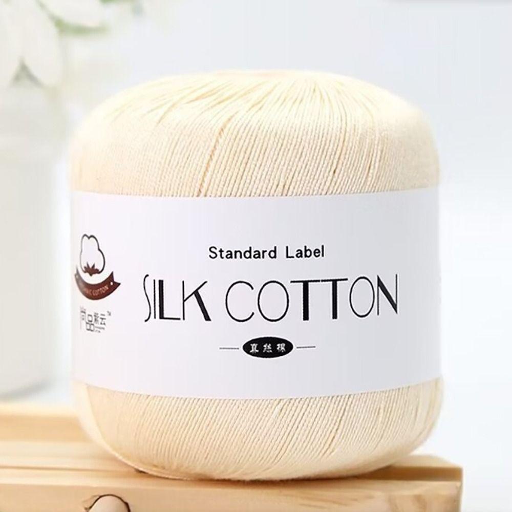 Мягкий Молочный Хлопок DIY Пряжа для Вязания Ручная Вязка Крючком Вязание Рукоделие