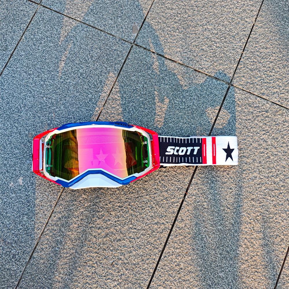Мотоциклетные очки Американские Scott Очки для внедорожного шлема Лыжные очки Защита для езды по пересеченной местности