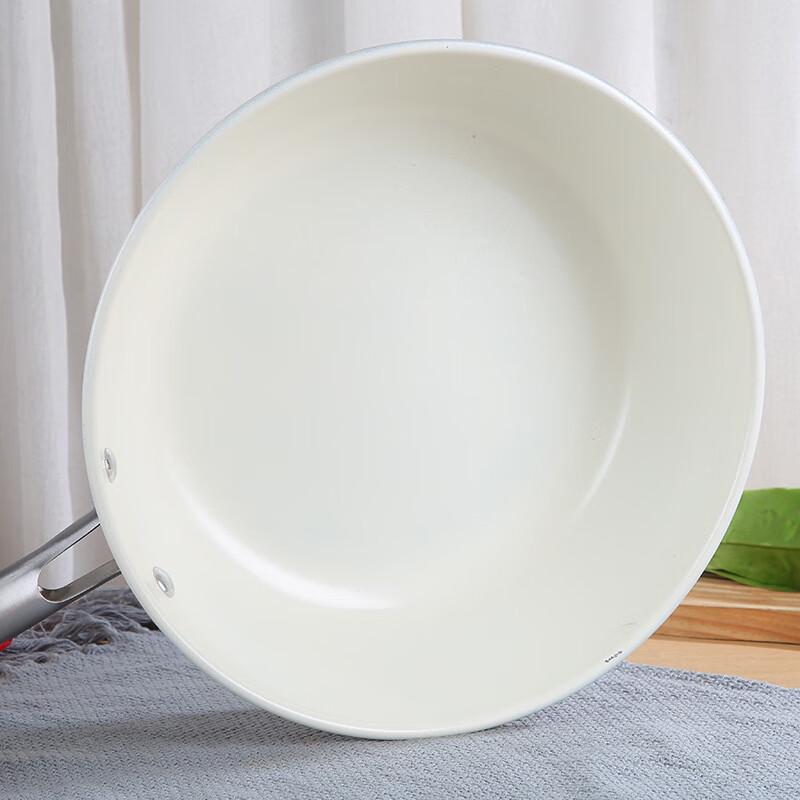 Yetele 28cm Maifan Stone Ceramic Non-stick Frying Pan