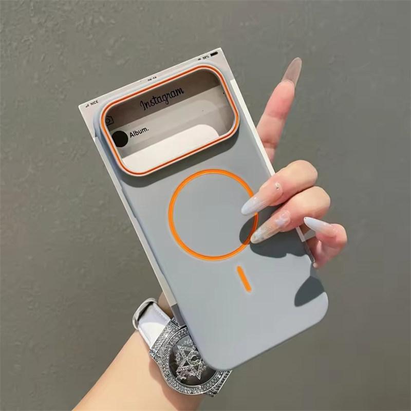 Роскошный Матовый Конфетный Жидкий ТПУ Магнитный Чехол для iPhone 17 Air 16 15 14 13 12 11 Pro Max Plus Беспроводная Зарядка Ударопрочный Чехол