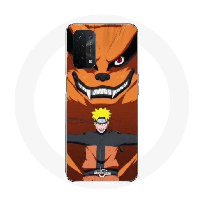 Coque - Kurama - Oppo A74 5G - Souple - Manga - Blanc