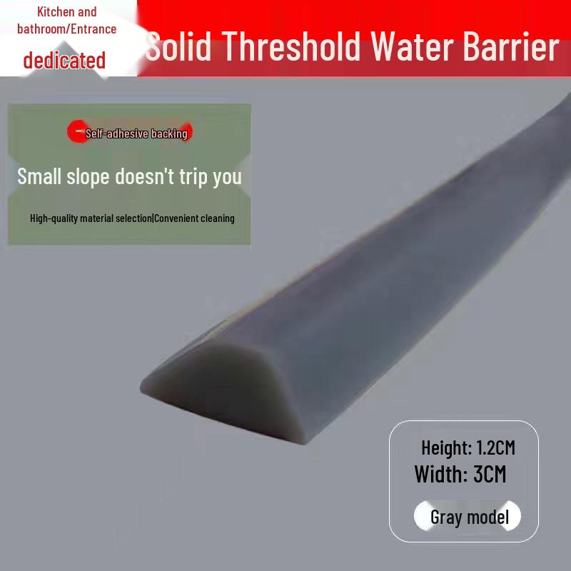 Самоклеящаяся полоса-барьер для воды в душе для разделения сухой и влажной зон и гидроизоляции