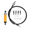 Electric Wood Chisel Carving Tool Electric Woodworking Chisel with Flexible Shaft Carving Knife Set