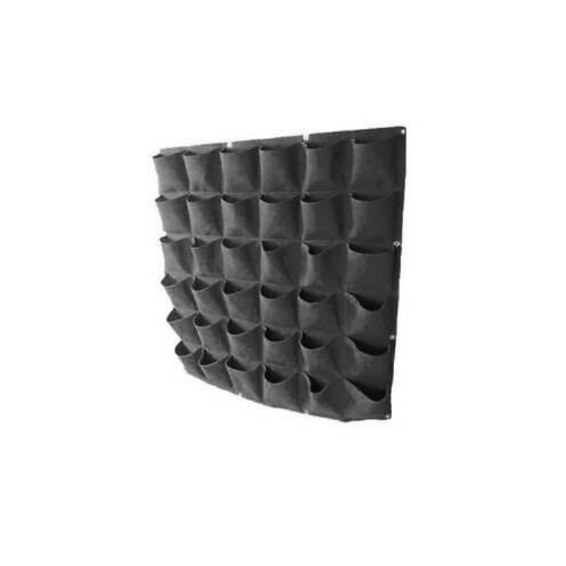 Мешок для выращивания растений, подвесной цветочный горшок, вертикальная зеленая стена, посадка трав для садовой террасы, забора