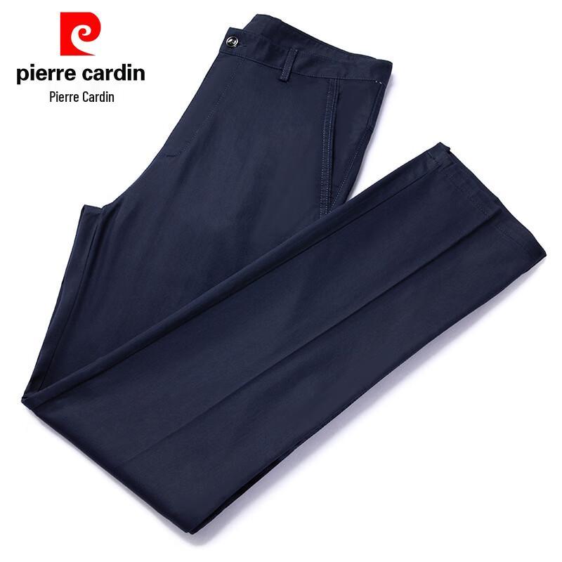 Мужские повседневные брюки прямого кроя из смесовой ткани тенсел, устойчивые к сминанию, Pierre Cardin