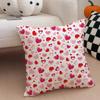 LOVE Cushion Cover Linen Pillow Case Soft Breathable Protective Couch Room Decoration