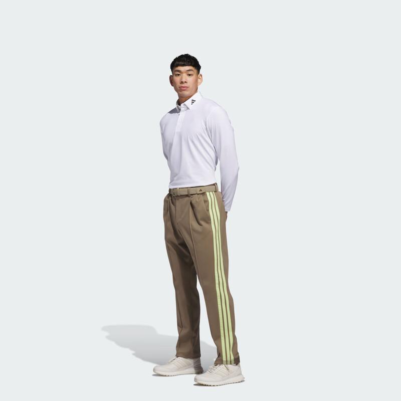 Adidas Men's Long-Sleeve Thermal Golf Polo Shirt