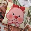 Korea Zanmang LLoopy Cushion Cover Decorative Pillow Sofa Home Decor Case Pillow Cases