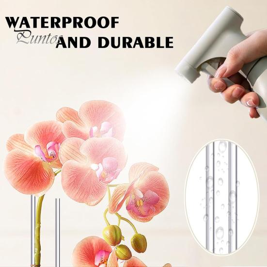 16 шт., прочные многоразовые палочки для растений, прозрачные акриловые опоры для растений для сада на открытом воздухе