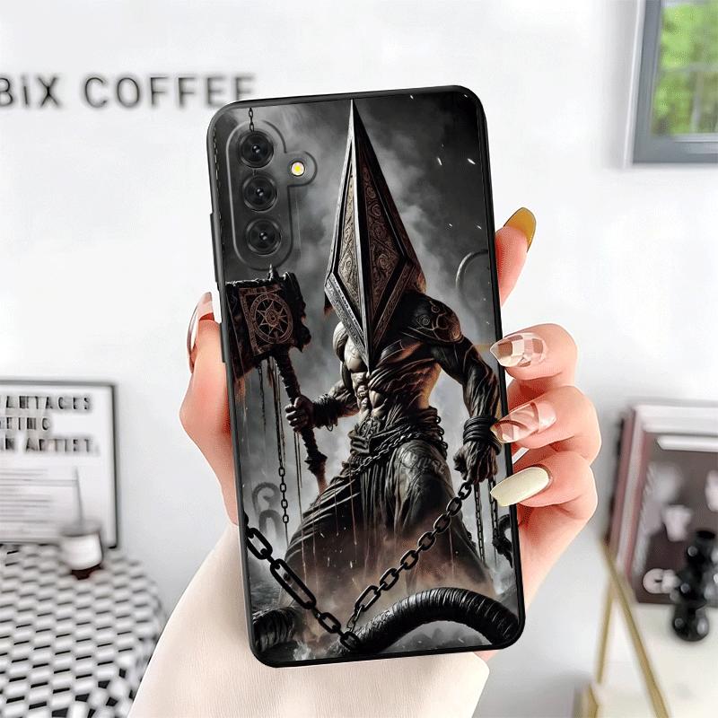 Мягкий чехол для телефона Silent Hill Horror Theme для Samsung A17 A37 A57 A16 A26 A36 A56 A15 A25 A35 A55 A14 A24 A34 A54 A13 A23 A33 A53