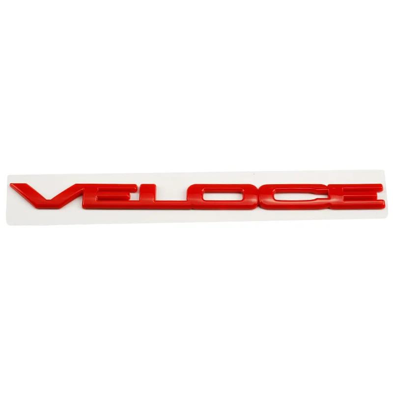 ABS Car Body Sticker Letters Badge Styling for Alfa Romeo STELVIO VELOCE GIULIA Q2 Q4 Ti Logo 2025 Auto Side Emblem AccessoriesHH9