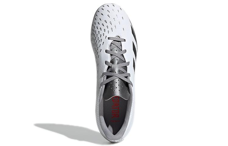 adidas Футбольные бутсы Predator Freak.4 Turf 'Cloud White Iron Metallic Solar Red' FY6339