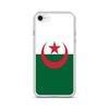 Coque Pour iPhone - PIXELFORMA - iPhone 8 - Drapeau De l'Algérie - Silicone Souple - Design Léger