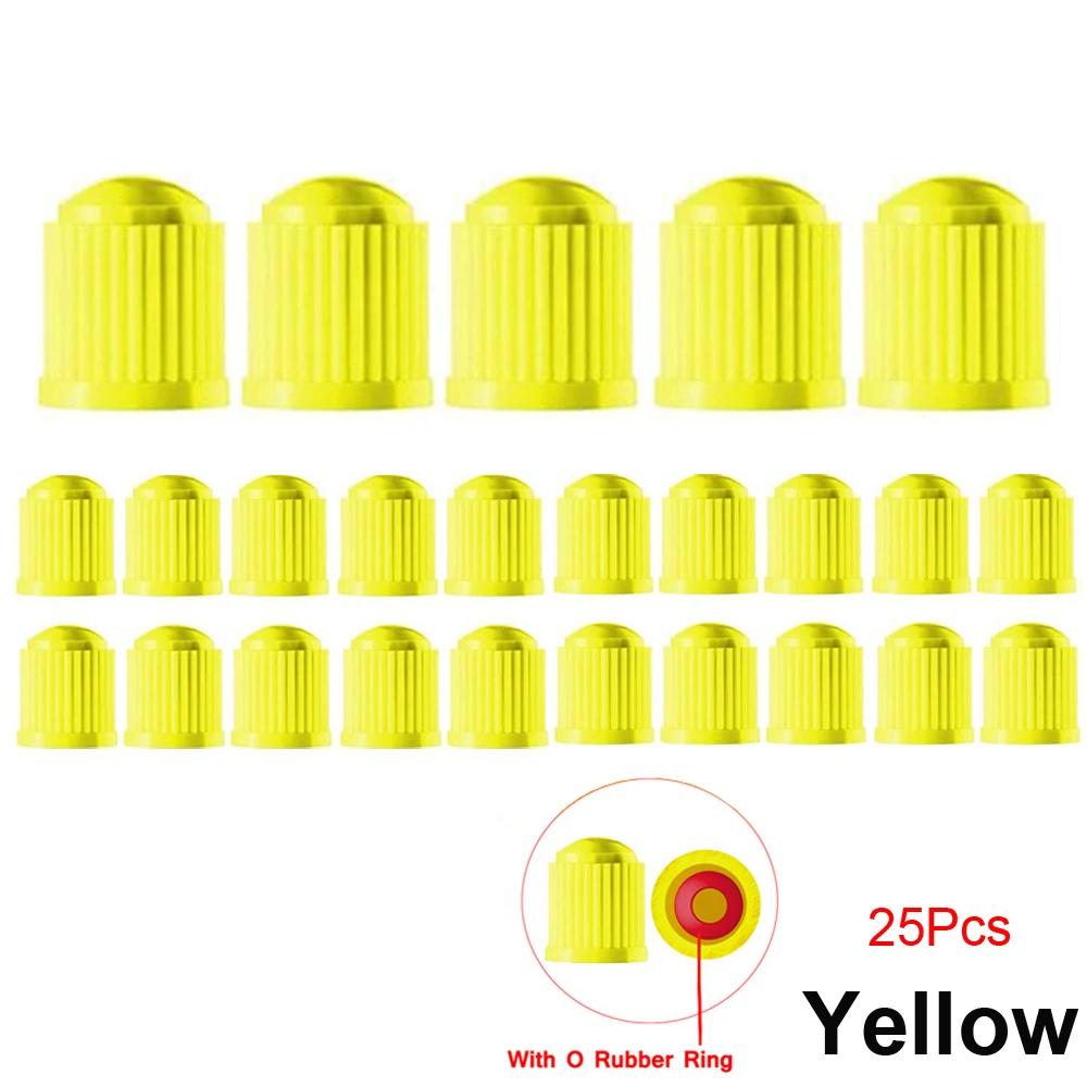 10-100Pcs Tire Valve Caps, Plastic Car Tire Stem Dust Covers Universal Valve Caps For Cars, Bicycle, Trucks, Motorcycles
