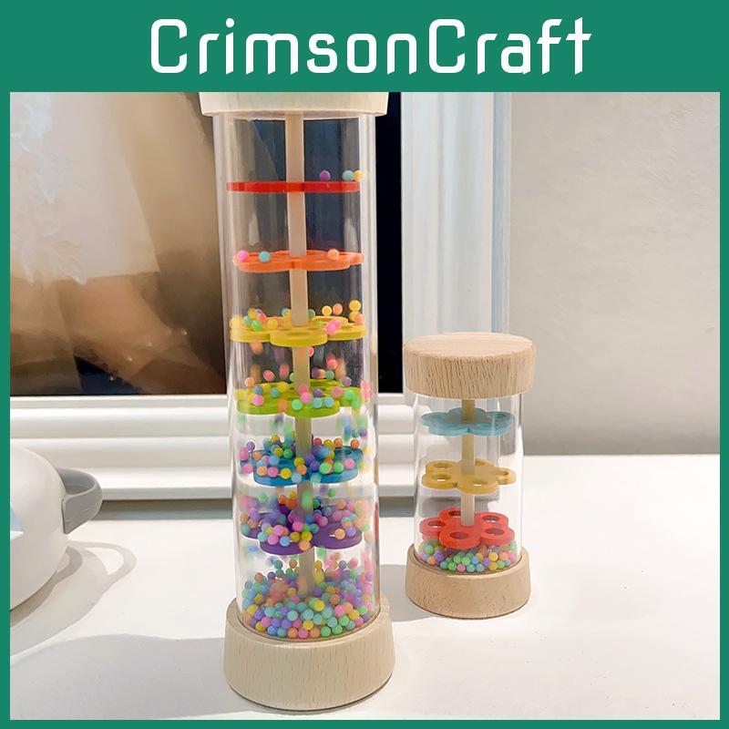 Деревянная дождевая палка Музыкальный инструмент Для детей Образовательная игрушка для раннего развития