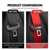 zfjpu3 For Toyota Car Seat Belt Buckle Plug Leather Car Seat Belt Clip Protective Covers GR MN Camry Prius Auris Crown Yaris Corolla