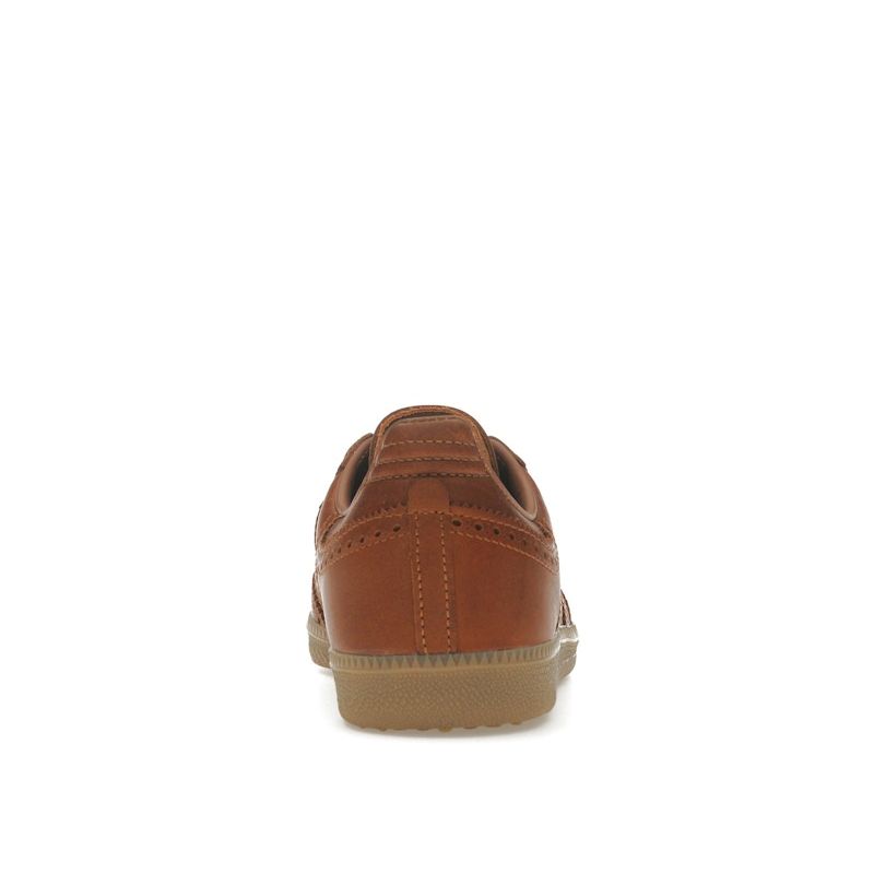 Adidas Samba OG Brogue Pack - кроссовки унисекс Dust Rust Brown Gum JI3232
