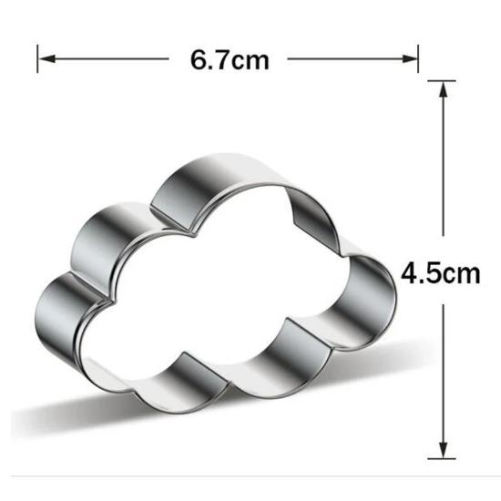 Облака Металлические формочки для печенья Формы для выпечки Помадка Украшения торта Инструмент для выпечки Кондитерские изделия Печенье Artesanato
