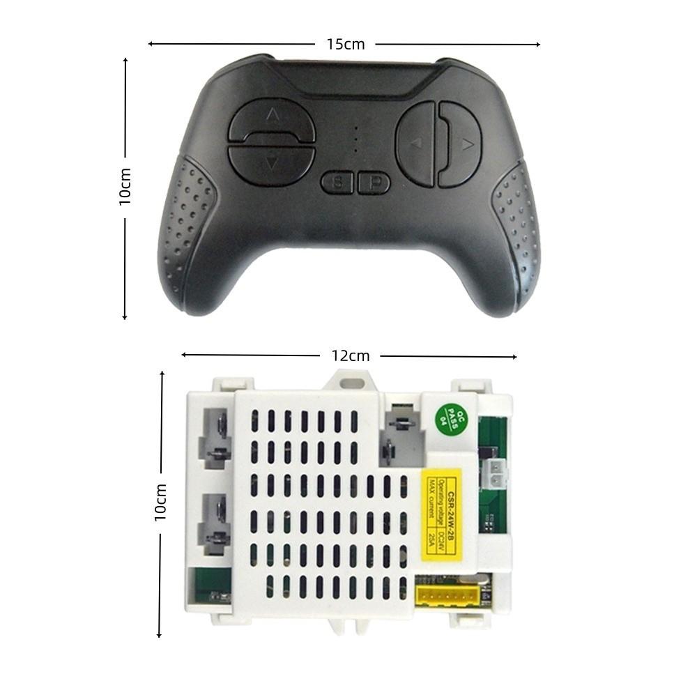 CSR-24W-1A Remote Controller Black Controller Receiver New Electric Car RC  for Kids Electric Car