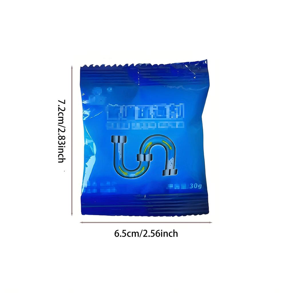 1 шт. Мгновенный очиститель сливов - Мощная формула для быстрой прочистки кухонных раковин, туалетов и труб