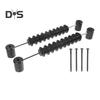 2Pcs Table Football Score Counter with Screws Standard Foosball Board Game Black Bead Scorekeeper Desktop Football Scoring Marker Tools