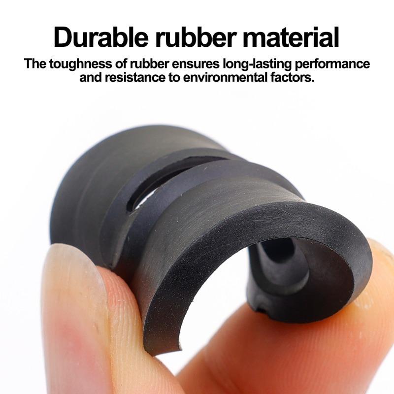 Ударопрочная резиновая прокладка для заднего отсека электрического трехколесного велосипеда Ударопоглощающие резиновые прокладки Утолщенная ручка Противоударная накладка