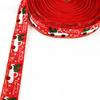 DIY Ribbon Excellent Festive Safe Christmas DIY Ribbon Xmas Tree Shiny Printed Decoration Ribbon Decoration Ribbon for Home