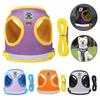 Pet Vest Harness Leash Set Reflective Safety Dog Chest Strap Pug Chihuahua Bulldog Harness Puppy Training Walking