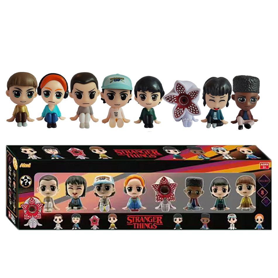 Новый набор из 8 фигурок персонажей сериала «Одиннадцать» (Уилл Байерс) из фильма «Очень странный случай». Милые коллекционные игрушки, модели для дня рождения, подарки.
