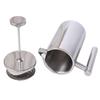 350ml French Press Coffee Maker Stainless Steel Espresso Coffee Pot Brewing Teapot  Office